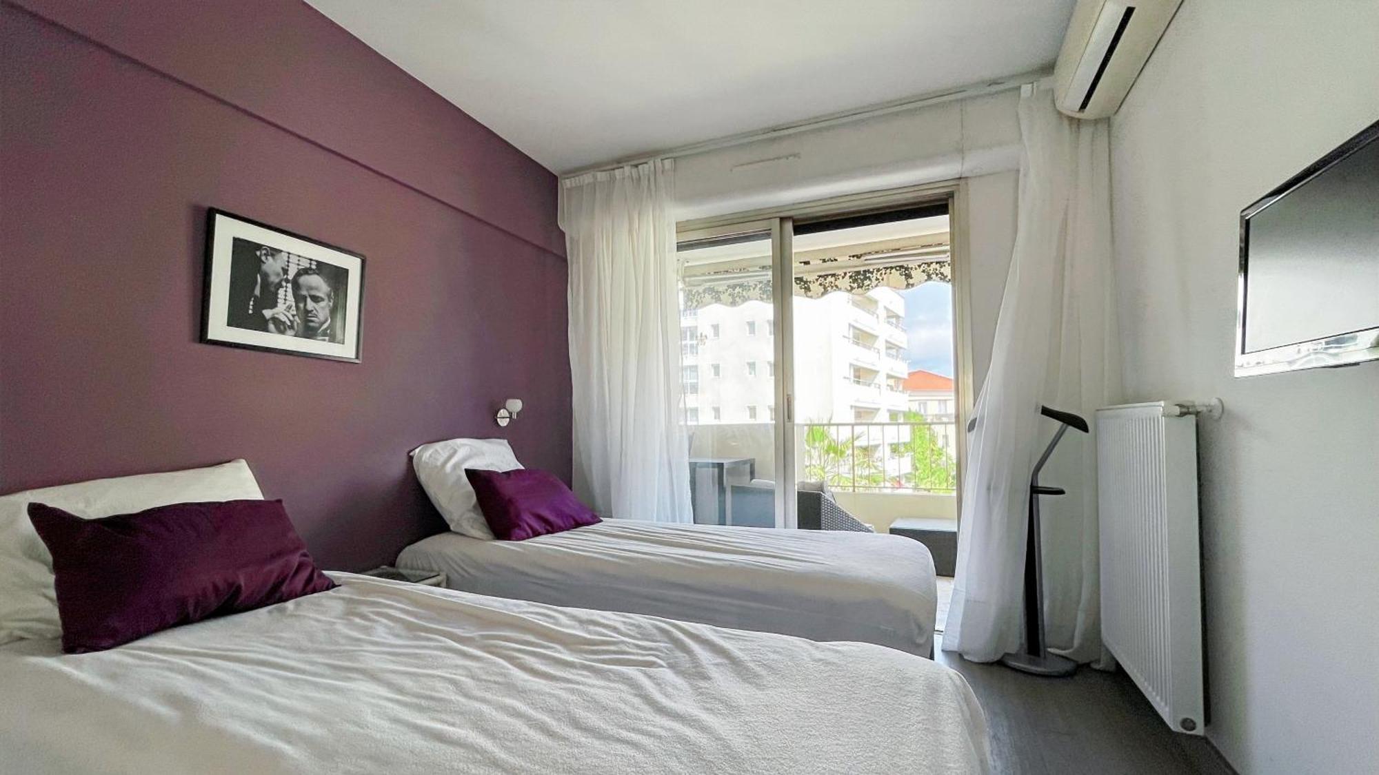 Appartement 2 Modern, Terrace And Parking Cannes